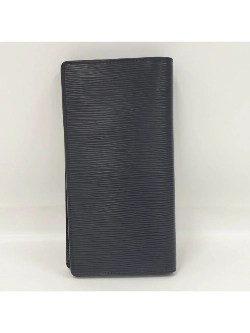 Louis Vuitton Portefeuille Brazza Epi Blue Marine Wallet